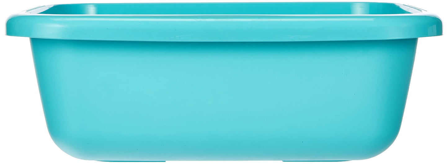 Curver 228032 Square Turquoise Plastic Basin 9L 38,5 x 31 x 12,7 cm