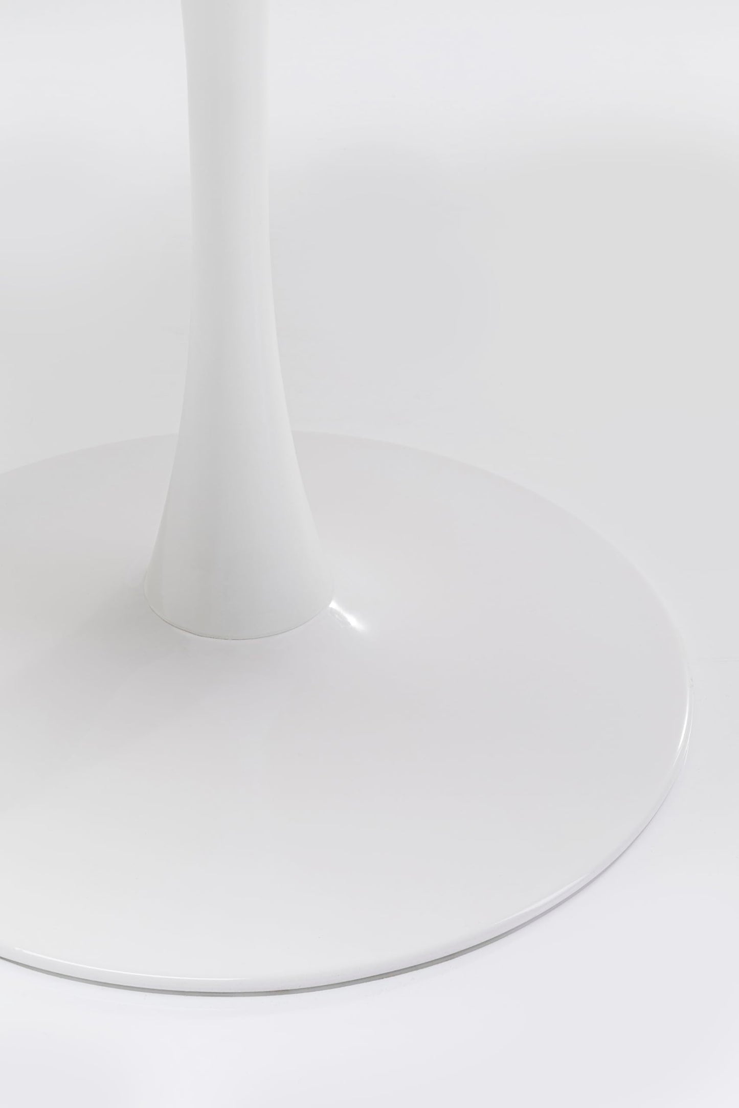 Kare Design Table Veneto Marble, White, Diameter 110cm, Modern Round Dining Table for 4-6 People, Furniture for Dining Room, Kitchen, Living Room