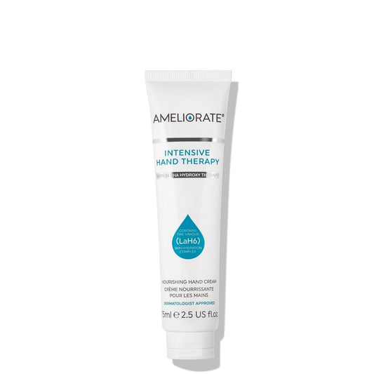 AMELIORATE | Intense Hand Therapy 75ml | 5-in-1 Hand Cream: Exfoliates, Renews, Softens, Moisturises & Protects | Shea Butter | Moisturises For Up to