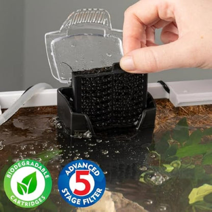 Interpet 3 Month Service Pack for the Interpet Internal Cartridge Filter CF 2 (3 x Front Coir Tech Cartridge, 3 x Back Coir Tech Cartridge)