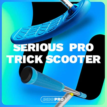 The INDO Trick Scooter - Stunt Scooter For Teens, Kids and Adults - Trampoline Scoot To Practice Pro Tricks - Indoors and Outdoors - Professionals And Beginners