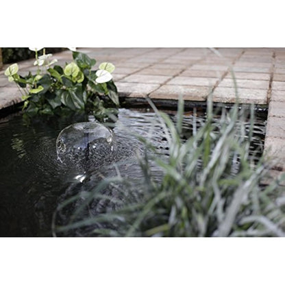 Blagdon Inpond 5-in-1 3000 Easy Care Clean Pond Solution, 10w Pond Pump & Filter with UV Clarifier for Algae Control and Clear Water, LED Light, 3 Fountain Heads, for Ponds Up to 3,000L, Black