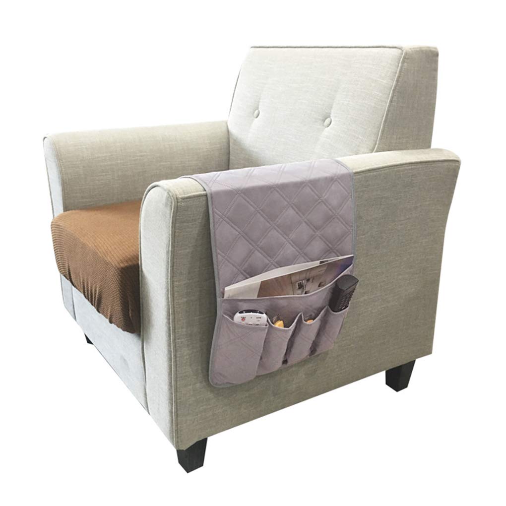 Arm Rest Organiser Hanging Sofa Caddy Storage Bag TV Remote Control Holder Armchairs Couch Organiser Phone Drink Glassse Foldable Pouch Chair Tidy