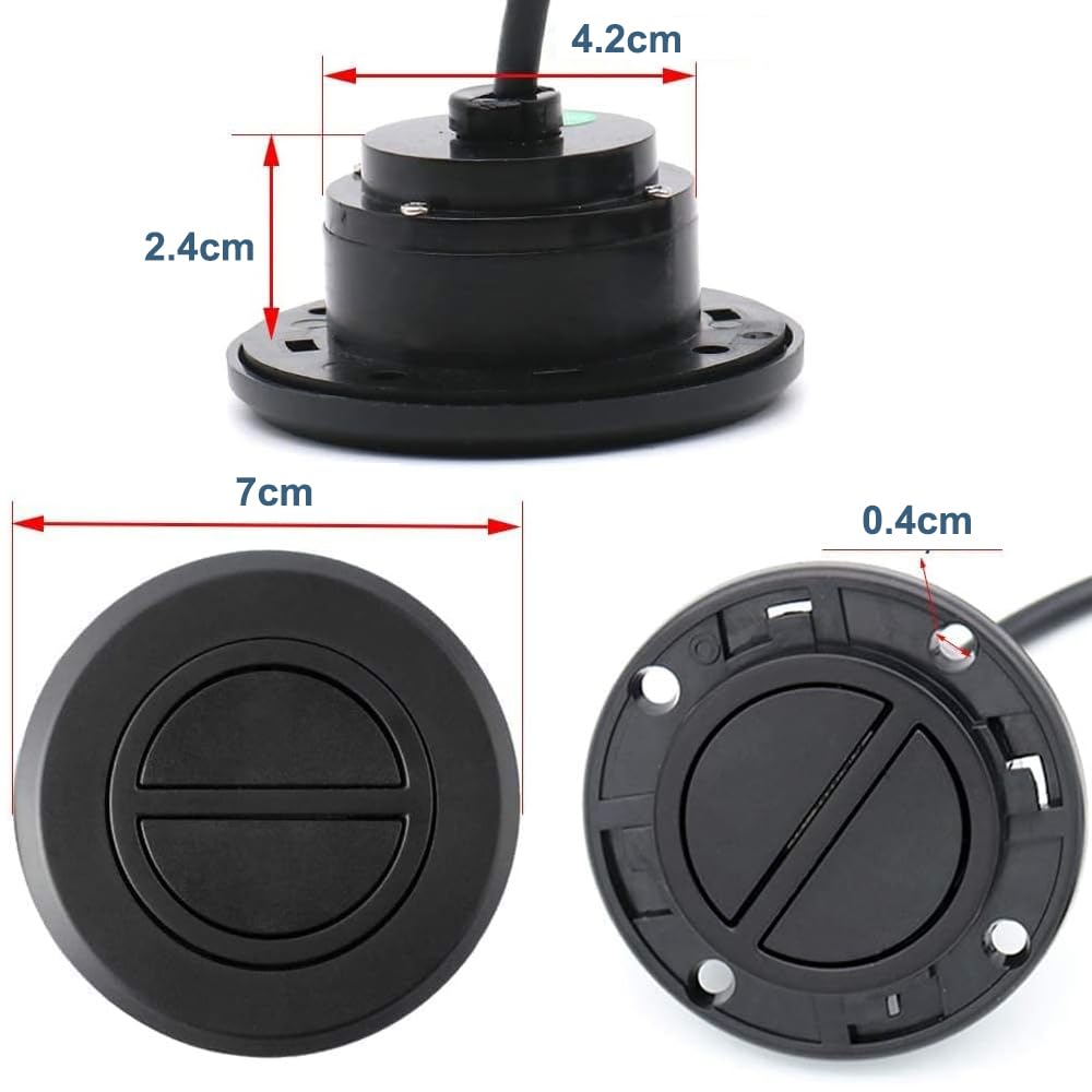 Huachuang Electric Recliner Controller,2 Buttons,5-pin Connector,1 Motor Controller,Suitable for Okin LIMOSS Lift Chairs as DIY Accessories
