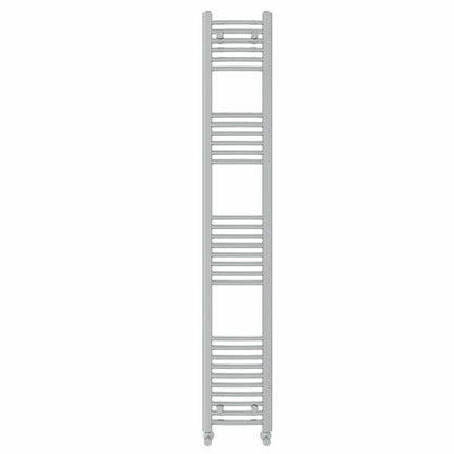 NRG Chrome Heated Towel Rail Curved Designer Bathroom Radiator - 1800×300mm