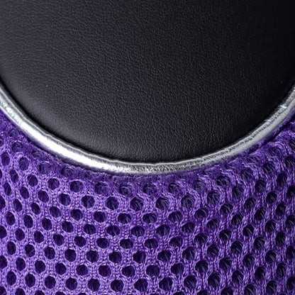 Andux Golf 460cc Driver Fairway Wood Club Head Covers with Zipper Closure Set of 3 Purple