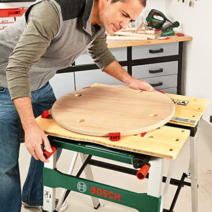 Bosch Work Bench PWB 600 (4 blade clamps, max. load capacity: 200 kg, in Carton Packaging)