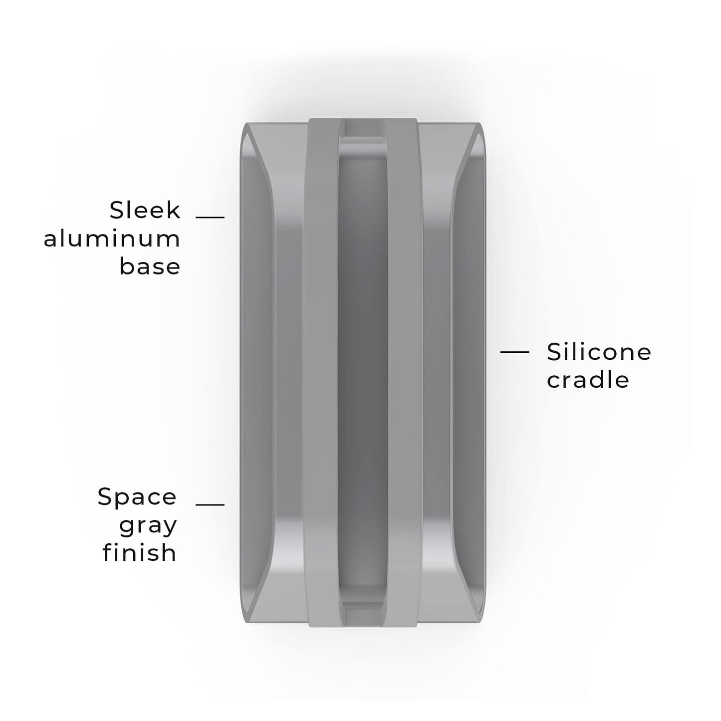 HumanCentric Vertical Laptop Stand Compatible with MacBook Pro & Air