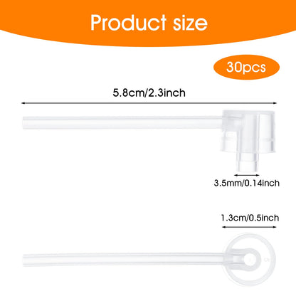 30 Pcs Perfume Refill Pumps with Leak-Proof Design, Dispenser Pumps Transfer Tool for Toners Conditioning Water