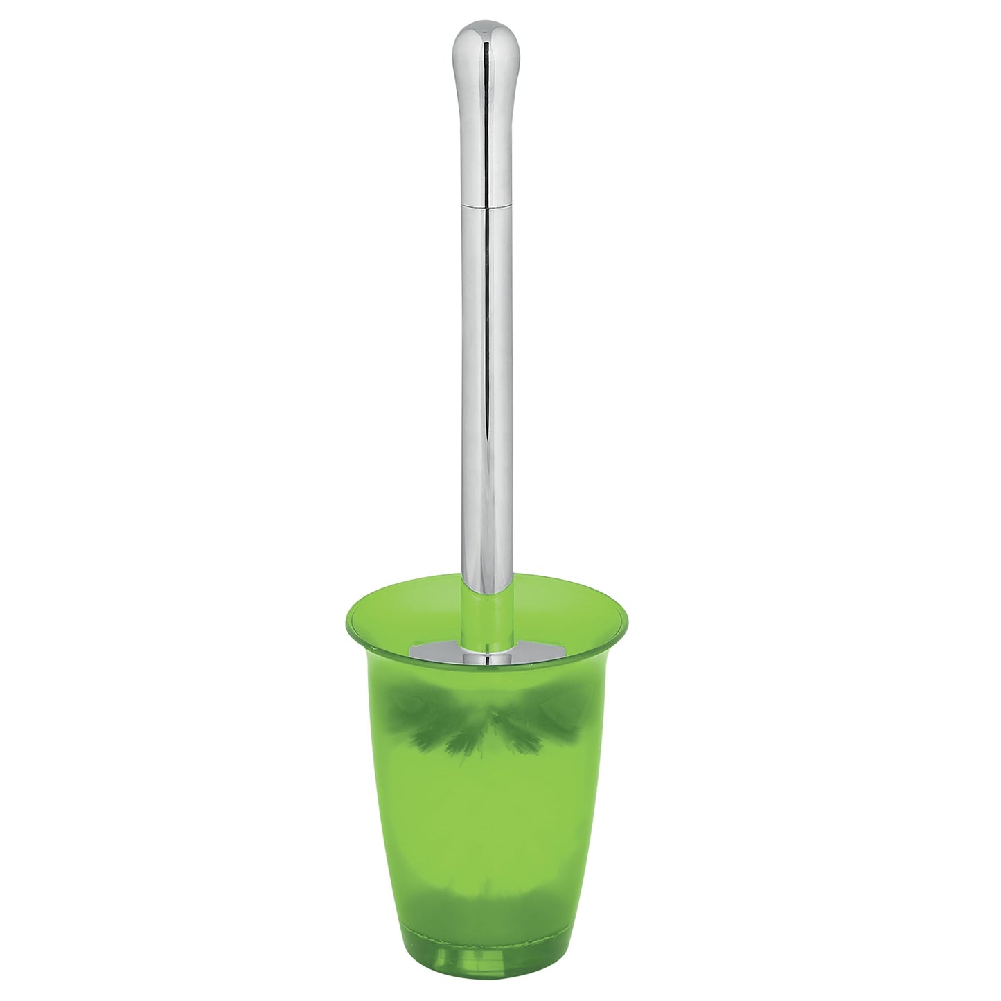 Spirella TORONTO CORAL Toilet Brush Bathroom Accessories, Polystyrene, kiwi, 38.5 x 11.5 x 11.5 cm