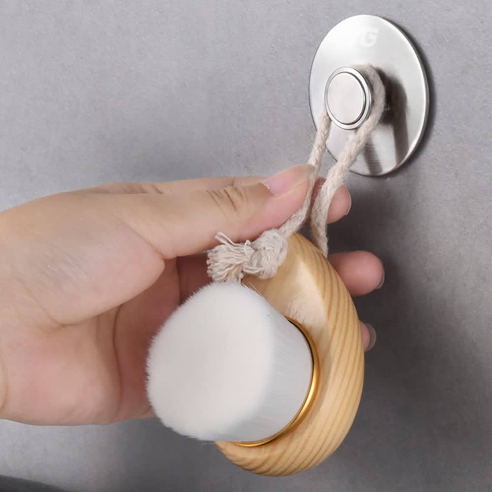 PIGIAOKA 2Pcs Magnetic Soap Holder Self Draining, Stainless Steel Soap Savers for Shower Wall, Easy Clean Magnetic Soap Dishes for Bar Soap