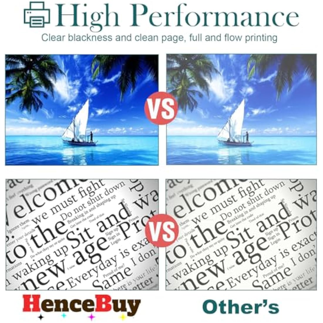 HenceBuy TN248XL TN248 Toner Cartridges Compatible with Brother TN-248XL TN-248 for HL-L3220CWE HL-L3240CDW HL-L8240CDW DCP-L3560CDW DCP-L3520CDWE DCP-L3520CDW MFC-L3740CDWE MFC-L8390CDW (4 Pack)