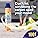 1001 Carpet Fresh Feel Energized 300ml Can - Invigorating Lemon Scent for Long-Lasting Freshness and Stress-Reducing Odor Elimination, Quick Drying, No Need to Hoover