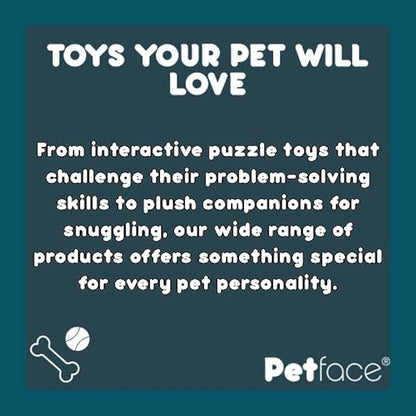 Petface Farmyard Buddies Chunky Cow Plush Dog Toy