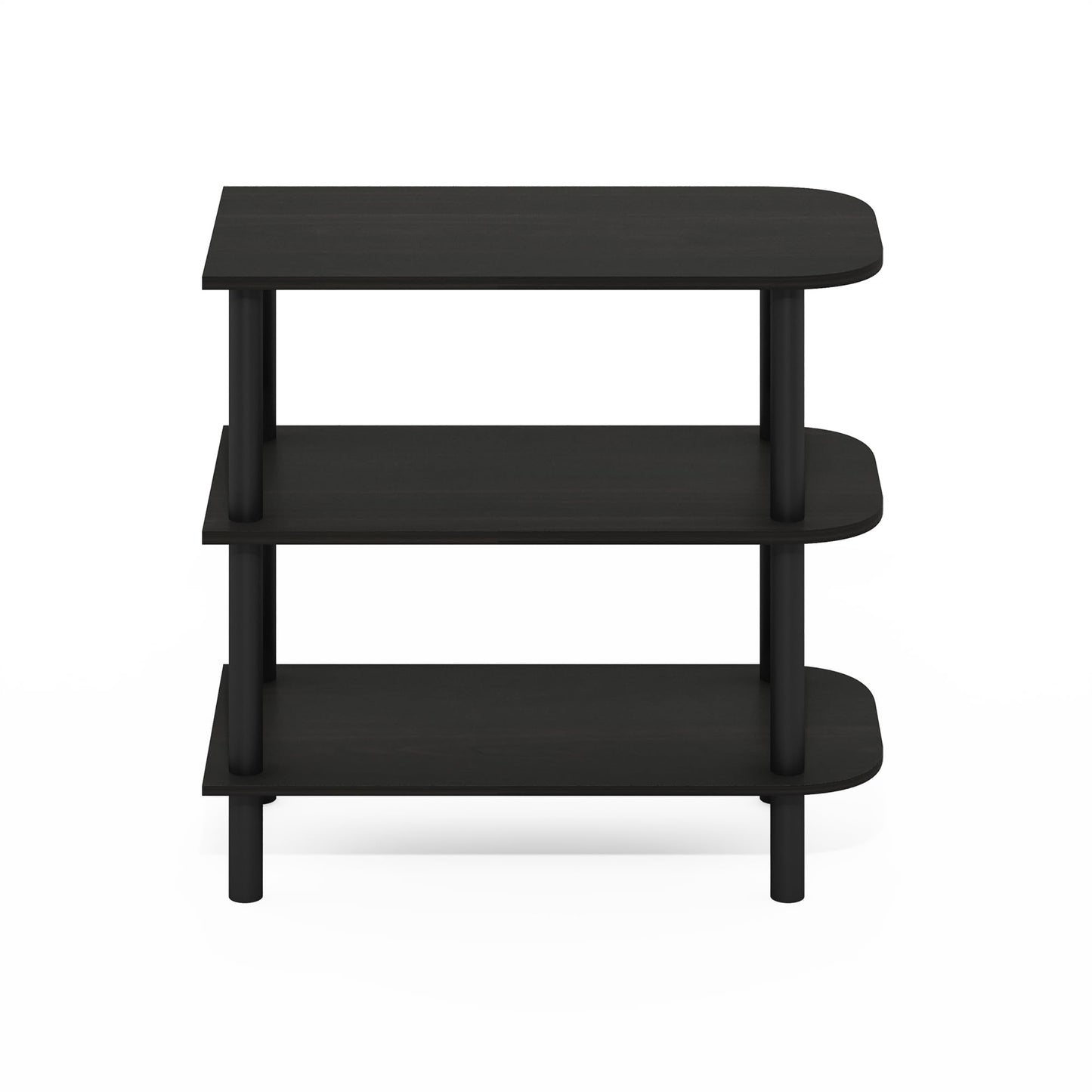 Furinno TURN-N-TUBE Shoe Rack, 3-Tier Shoe Organizer, Shoe Rack Storage with Curved Freestanding Organizer, 29.72 x 59.94 x 55.63 cm