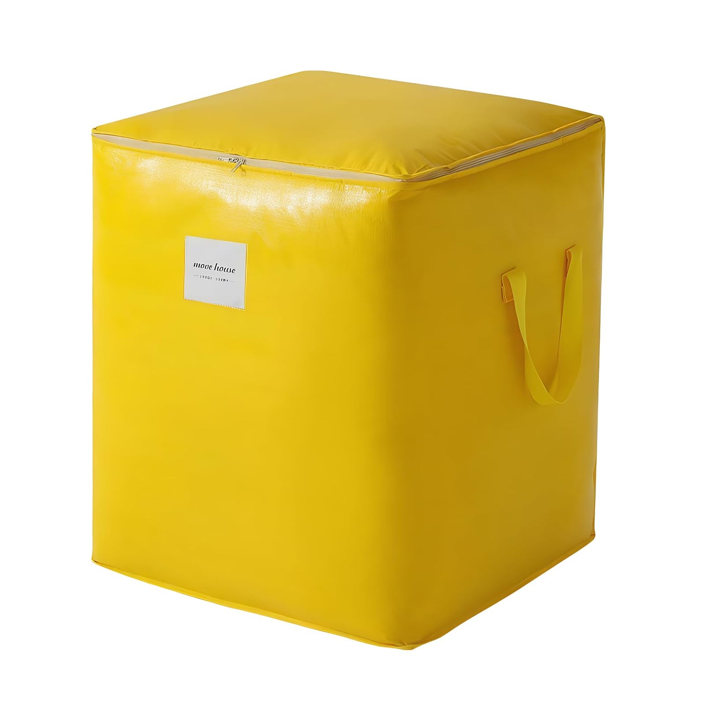 HonorHut Waterproof Moving Bag with Lids Double Zips Yellow 115 L