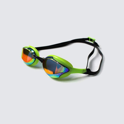ZONE3 Volare Streamline Racing Swim Goggles (Mirror Lens - Green/Black)?