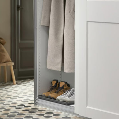 ZYCORE Small Plastic Boot Tray – Waterproof Entryway Drip Shoe Mat