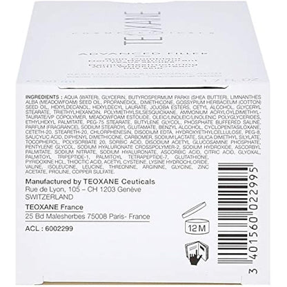 Teoxane Cosmeceuticals Advanced Filler for dry skin 50 milliliters