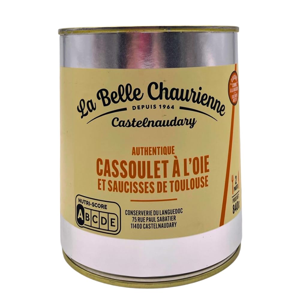 La Belle Chaurienne Goose Cassoulet Tin 840g (6)