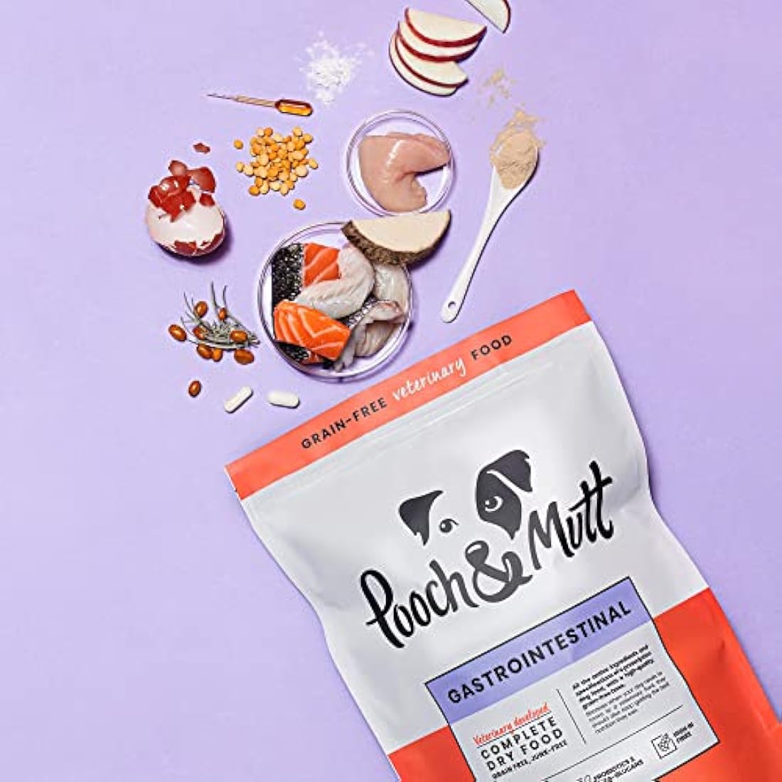 Pooch & Mutt – Veterinary Diet Dog Food (Grain Free), Gastrointestinal, 1.5kg