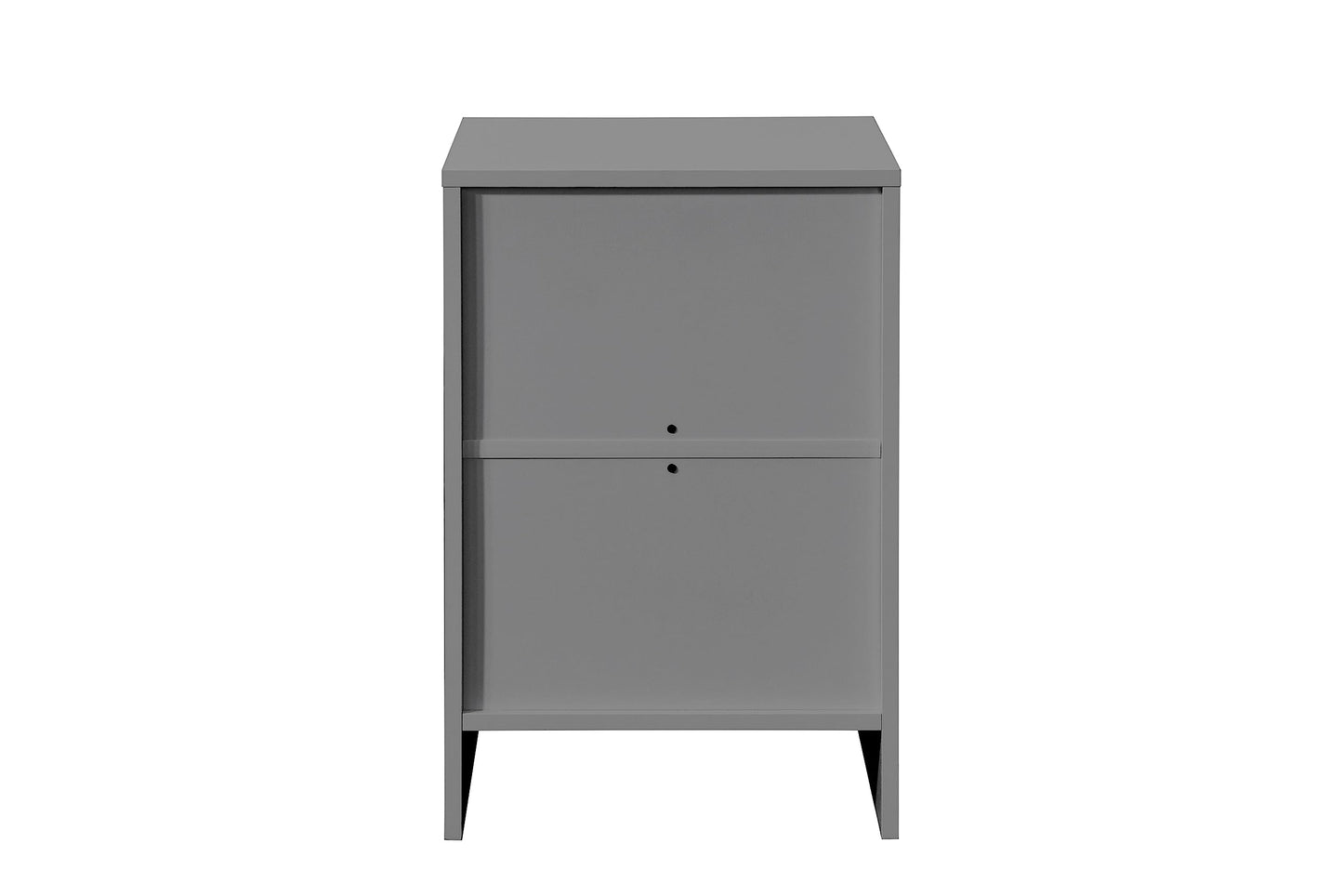 Birlea Oslo 3 Drawer Bedside Table Grey Nightstand Side Table