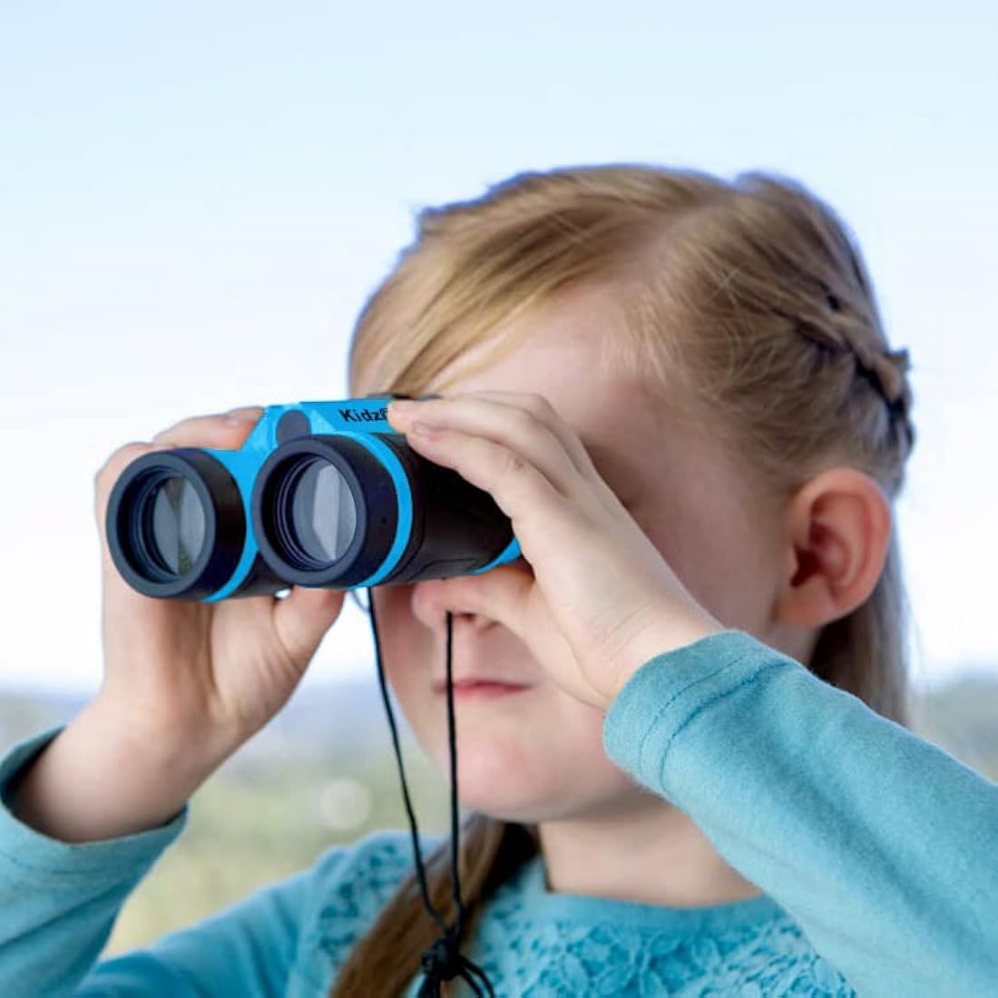 Adventure Kidz Outdoor Exploration Kit, Children’s Binoculars, Flashlight, Compass, Fox Whistle, Magnifying Glass, Backpack. Great Gift Set for STEM, Pretend Play, Ages 3+
