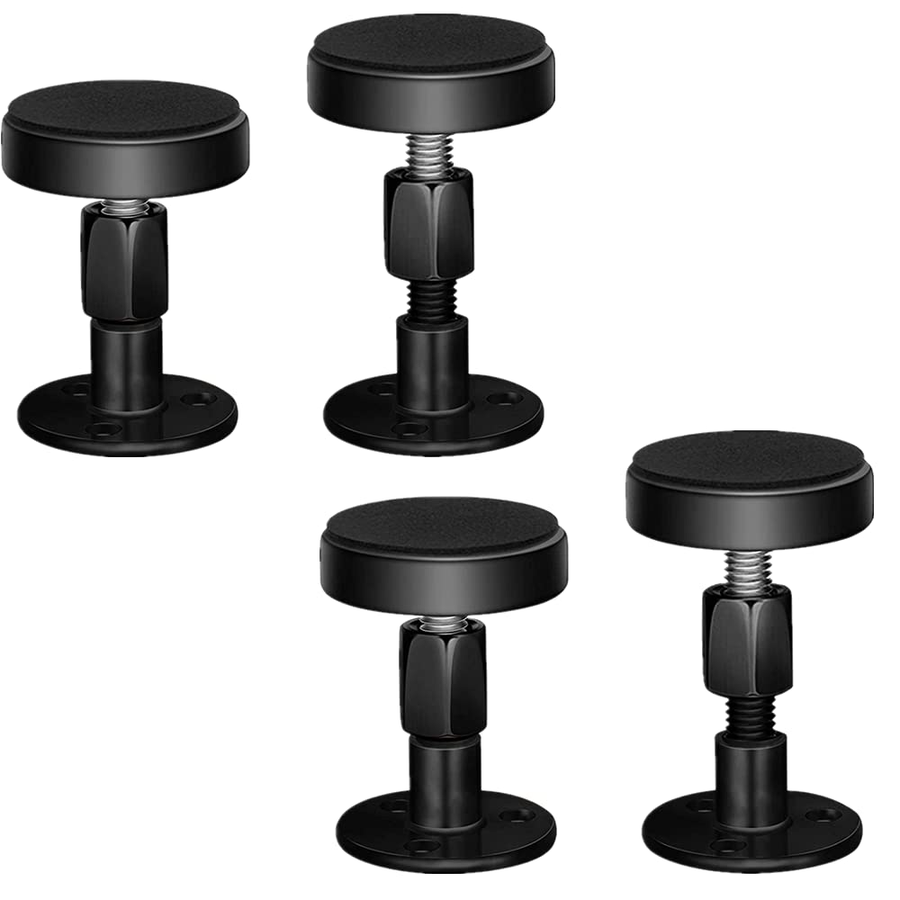 XINHAITC 4 Pcs Adjustable Threaded Bed Frame Anti Shake Tool Bed Frame Anti Shake Fixer Headboard Stoppers,Bedside Anti Shake Tool for Beds Cabinets