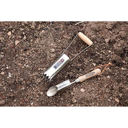 Spear & Jackson 5710BP Traditional Stainless Steel Midi Bulb Planter, Blue