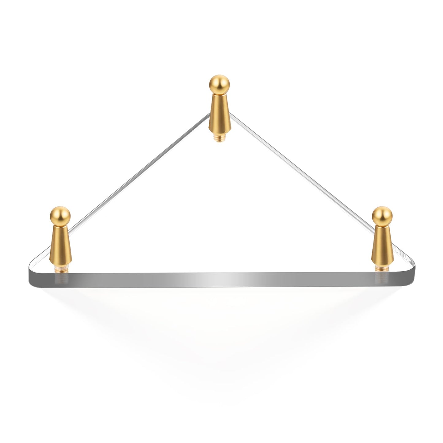 Larrel Basketball Stand Display, Stable Soccer Ball Stand with Feet Triangular Ball Holder for Displaying Sports Memorabilia, Basketball