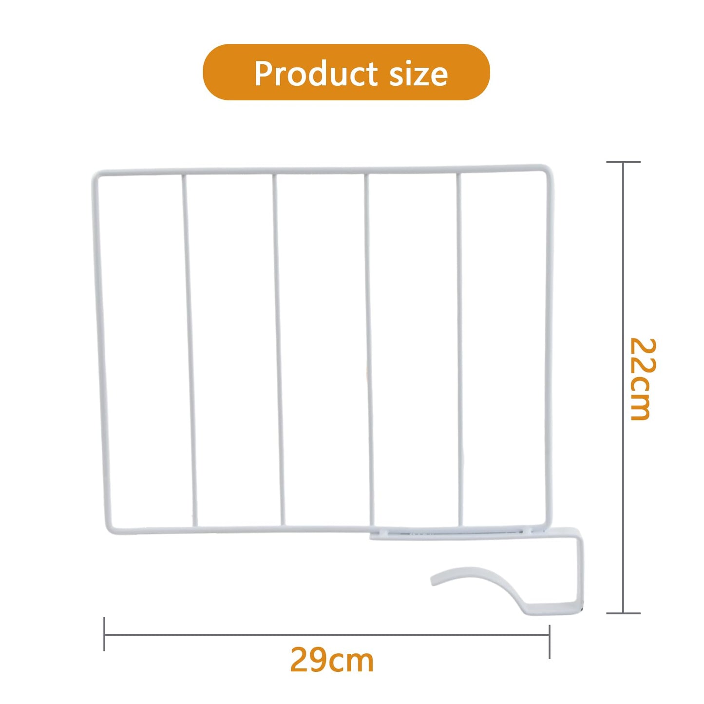 3 Pcs of Wardrobe Partition Material,Shelf Dividers,Storage Rack Closet,Adjustable Clear Closet Shelf Divider,Multifunctional Purse Organizer Clothes