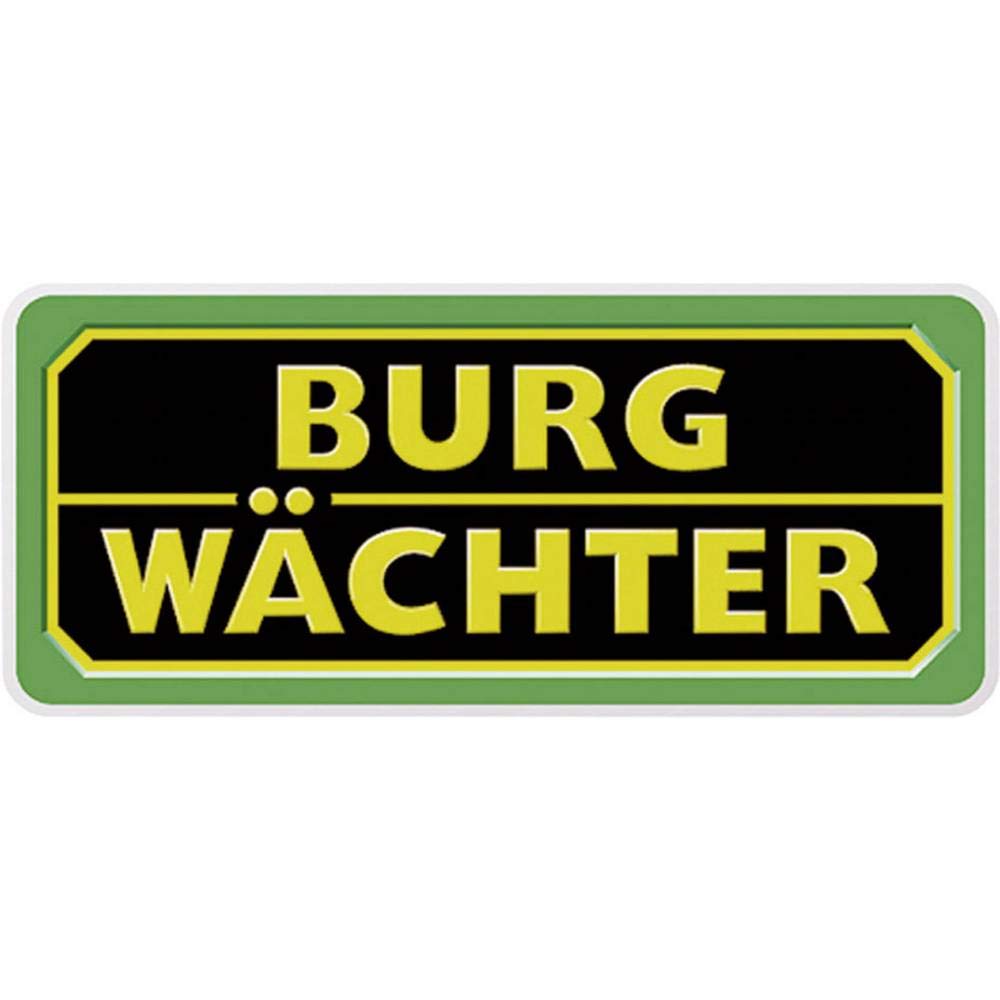 Burg-Wächter Stainless Steel Door Wall Key Box with 10 Hooks Practical Magnetic Closure Printed, 240 mm 6204/10 Ni Berlin Night