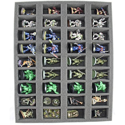 The Tyrant Army and Figure Case including foam, Made for Wargamers, DND Roleplayers & More