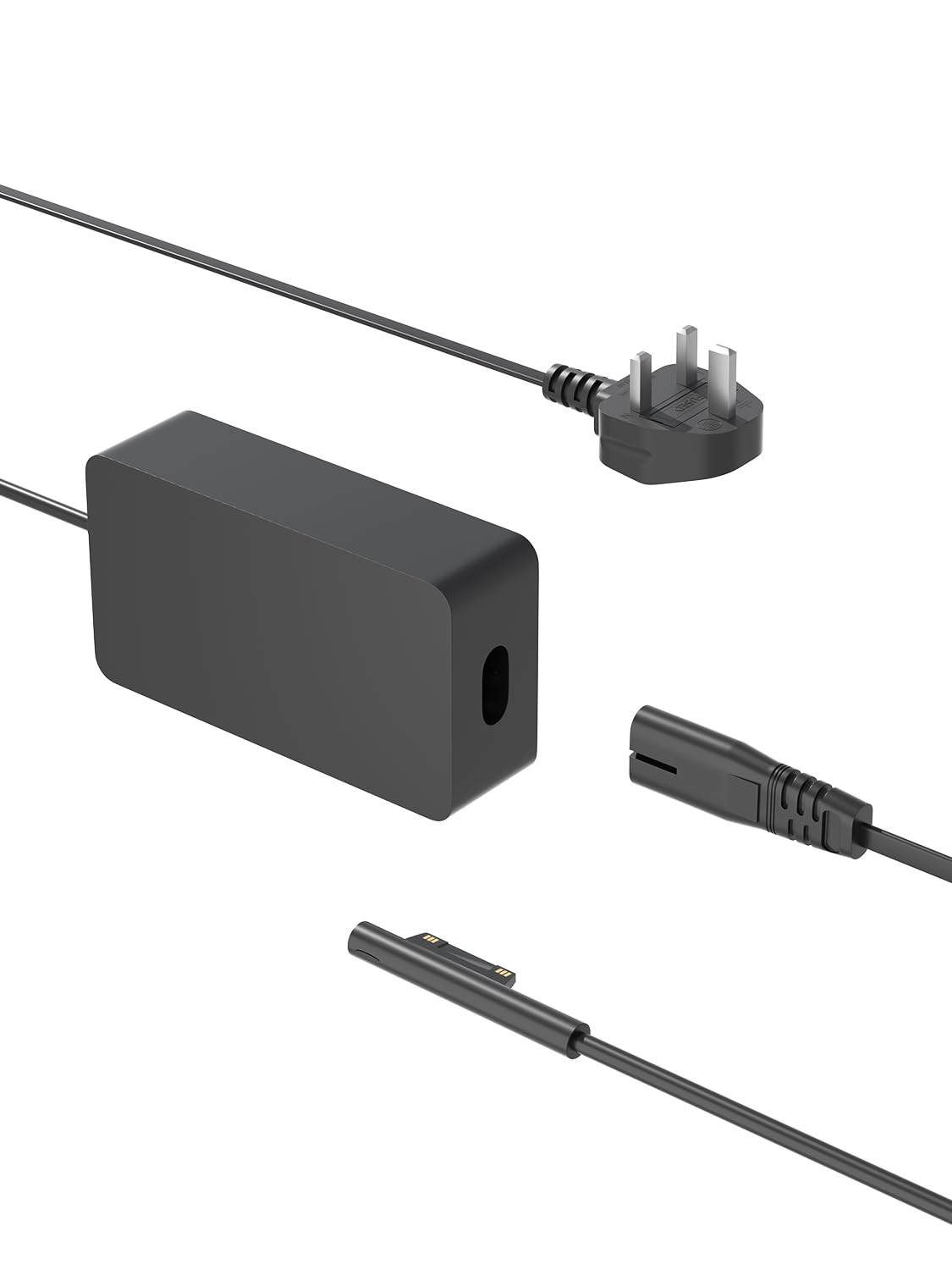 Surface Pro Charger 65W for Microsoft Surface Pro 10 9 8 7+ 7 6 5 4 3 X, Surface Laptop 7 6 5 4 3 2 1, Surface Book 3 2 1, Windows Surface Go Tablet