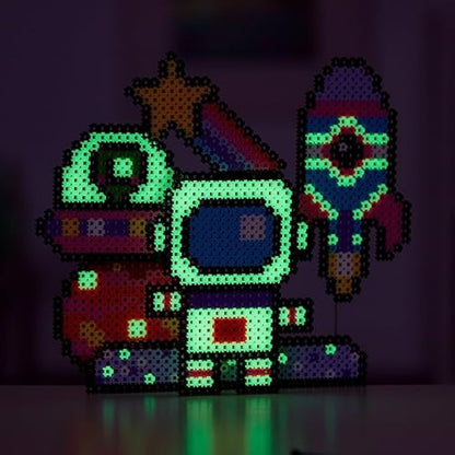 Character Options 07997 Simbrix Theme Pack Glowing Galactic with 1500+ brix Creative Activity STEAM Arts and Crafts Kids’ Toys for Girls & Boys Ages 5 and up