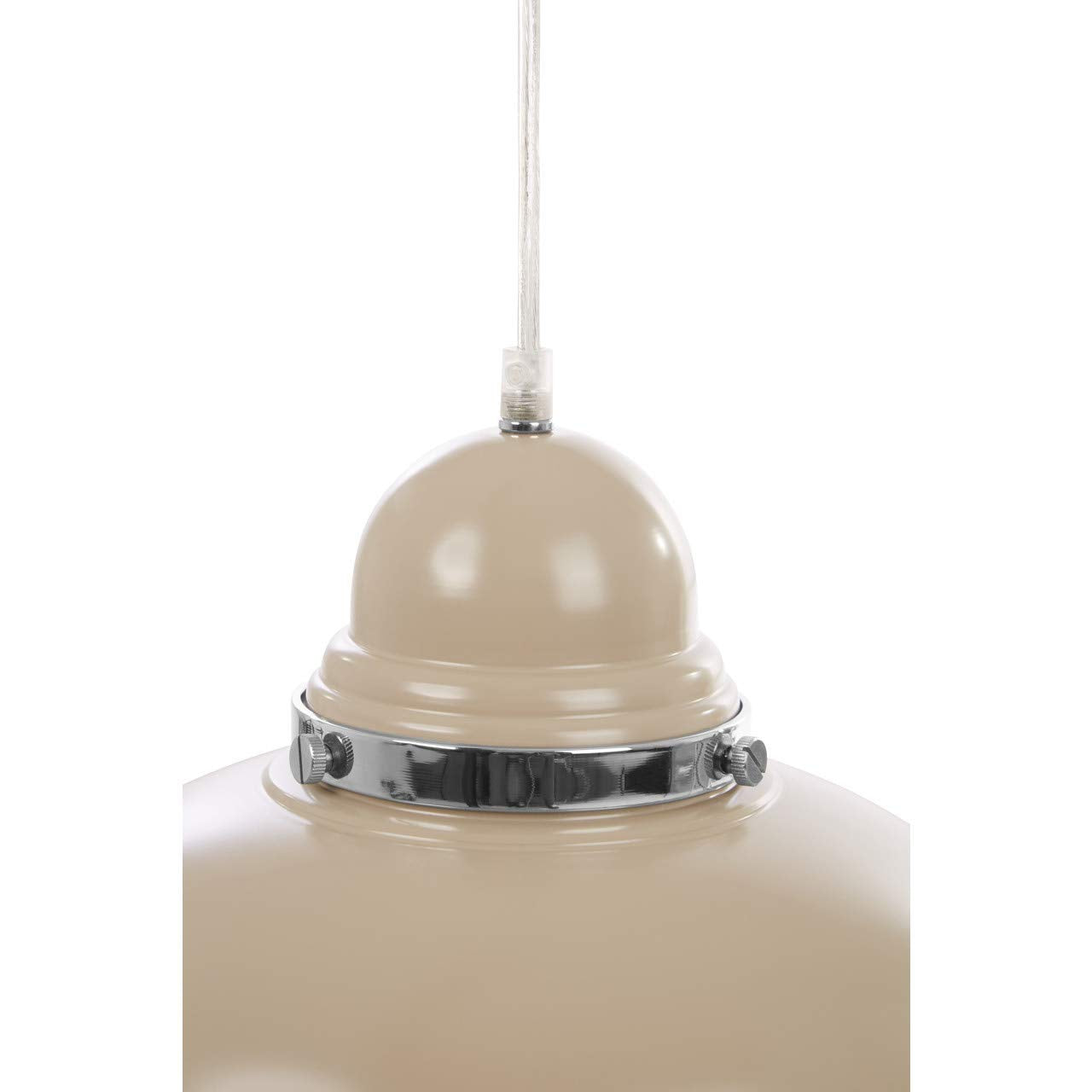 Premier Housewares E27 Edison Screw 40 W Vermont Pendant Ligh, 115 x 30 x 30 cm - Clay