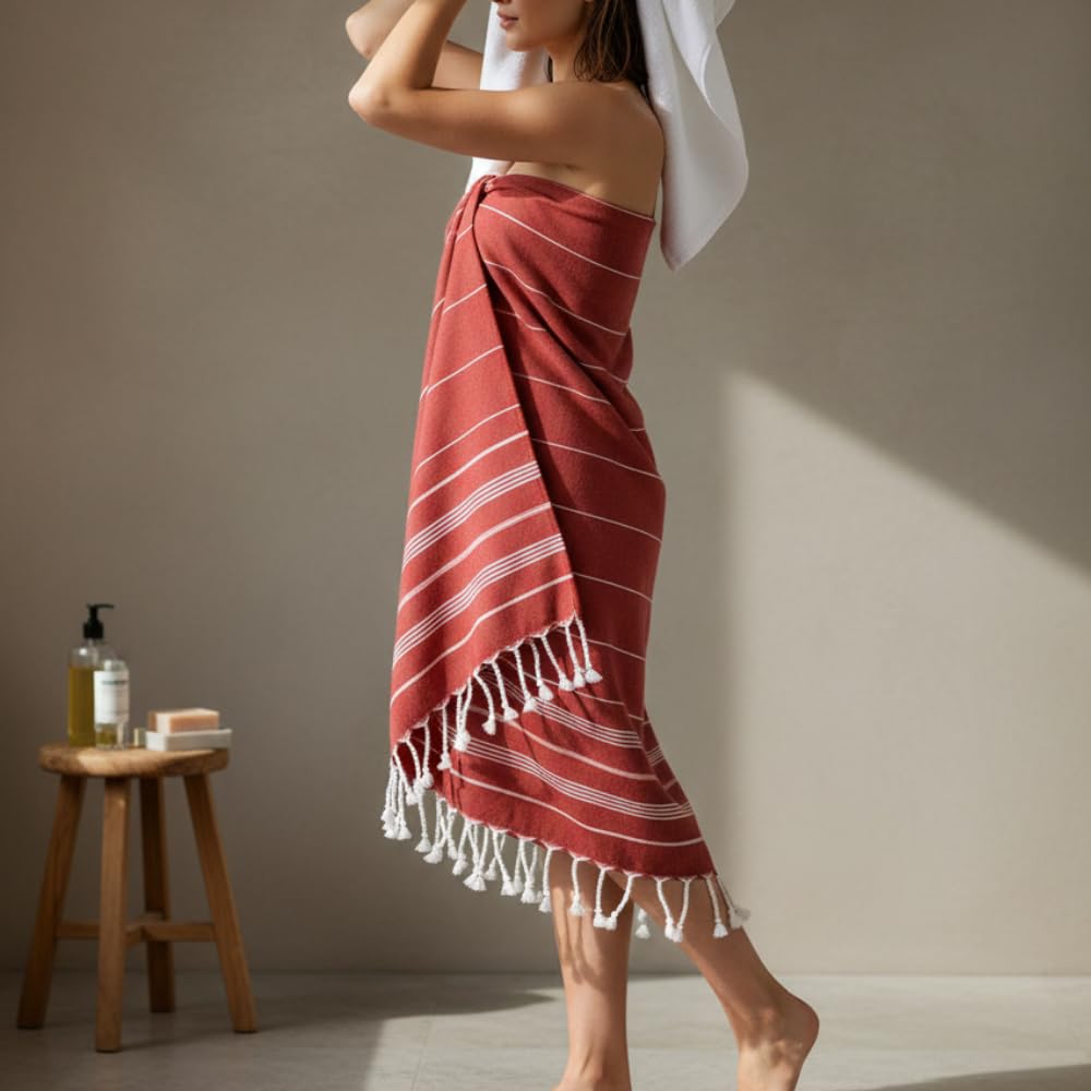 MyStilo XXL Sauna Towel, Hammam Towel, Large, Soft Bath Towel, 100 x 200 cm, Quick-Drying, Premium Beach Towel, Towel for Men, Women