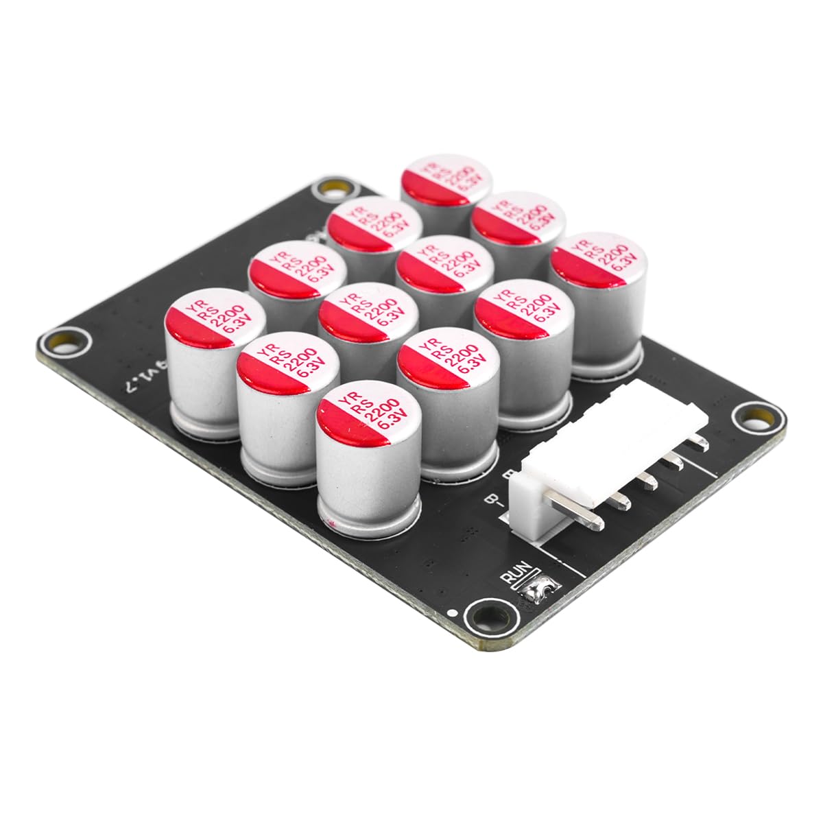 VOANZO Lithium Battery Balancer Board, 5A Active Balancer with Cable, Universal 3-4S Cell Balancer for LTO LFP LPO NCM Battery Pack