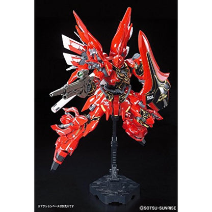 Bandai Hobby GUNDAM - Model Kit - Real Grade - MSN-06S Sinanju - 17 CM, multi-coloured, 50488