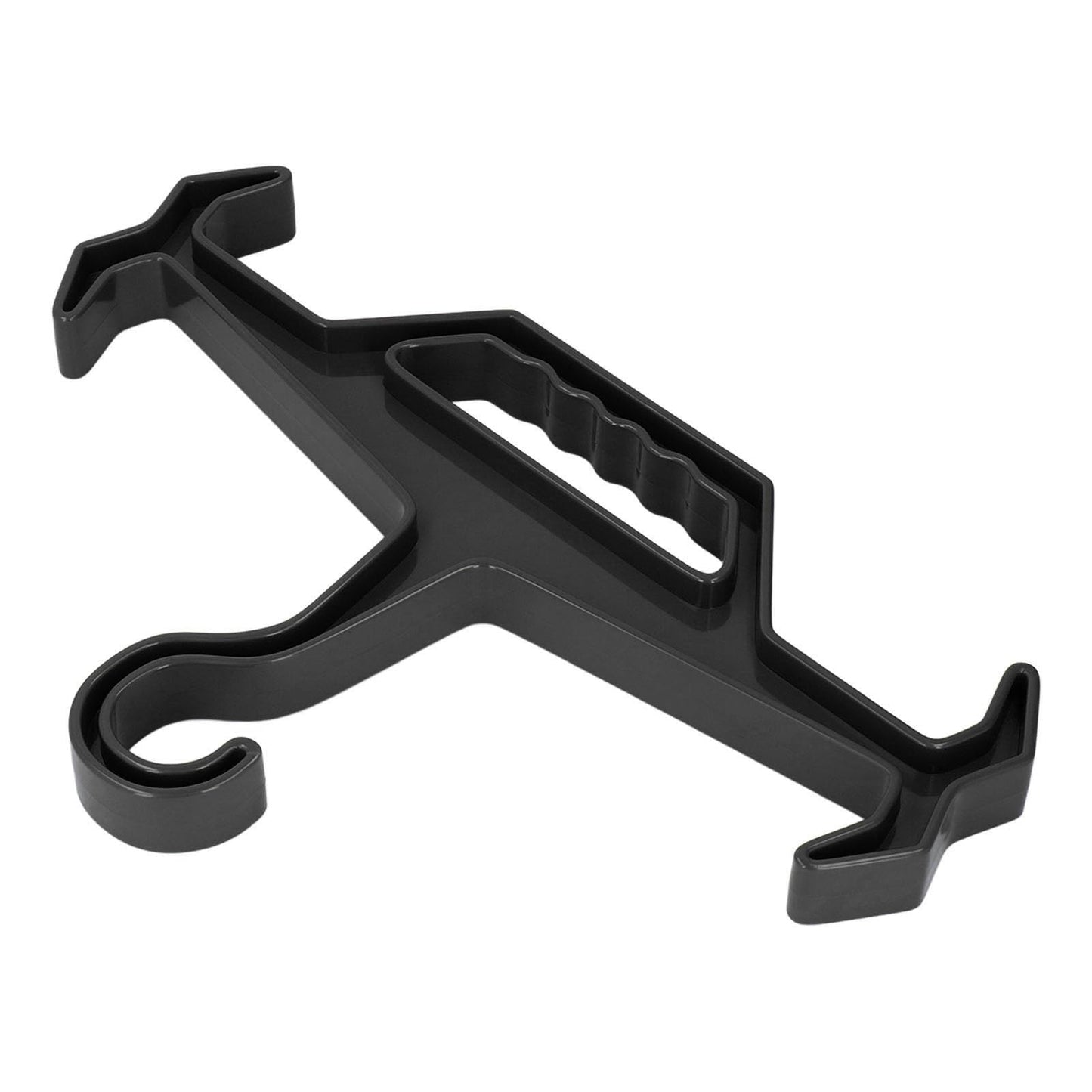 Heavy Duty Hanger for Law Enforcement Gear, Heavy Load Capacity Hanger, Clothing Hanger for Tactical Gear, Weight Vest, Diving Equipment (Black)