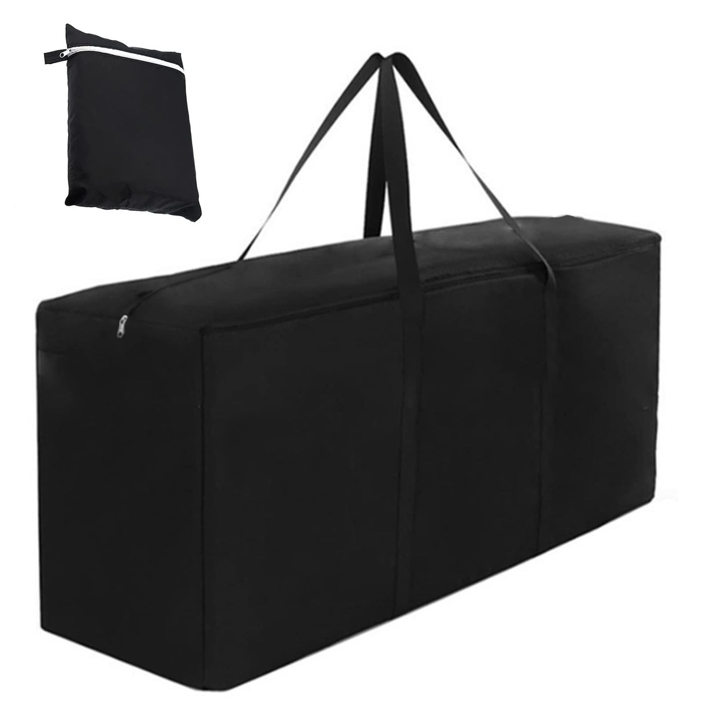 TUAKIMCE 260L Large Storage Bags, 210D Waterproof Dust-proof Duvet Storage Bag, Thickened Sturdy Oxford Material Underbed Storage Bags for Clothes