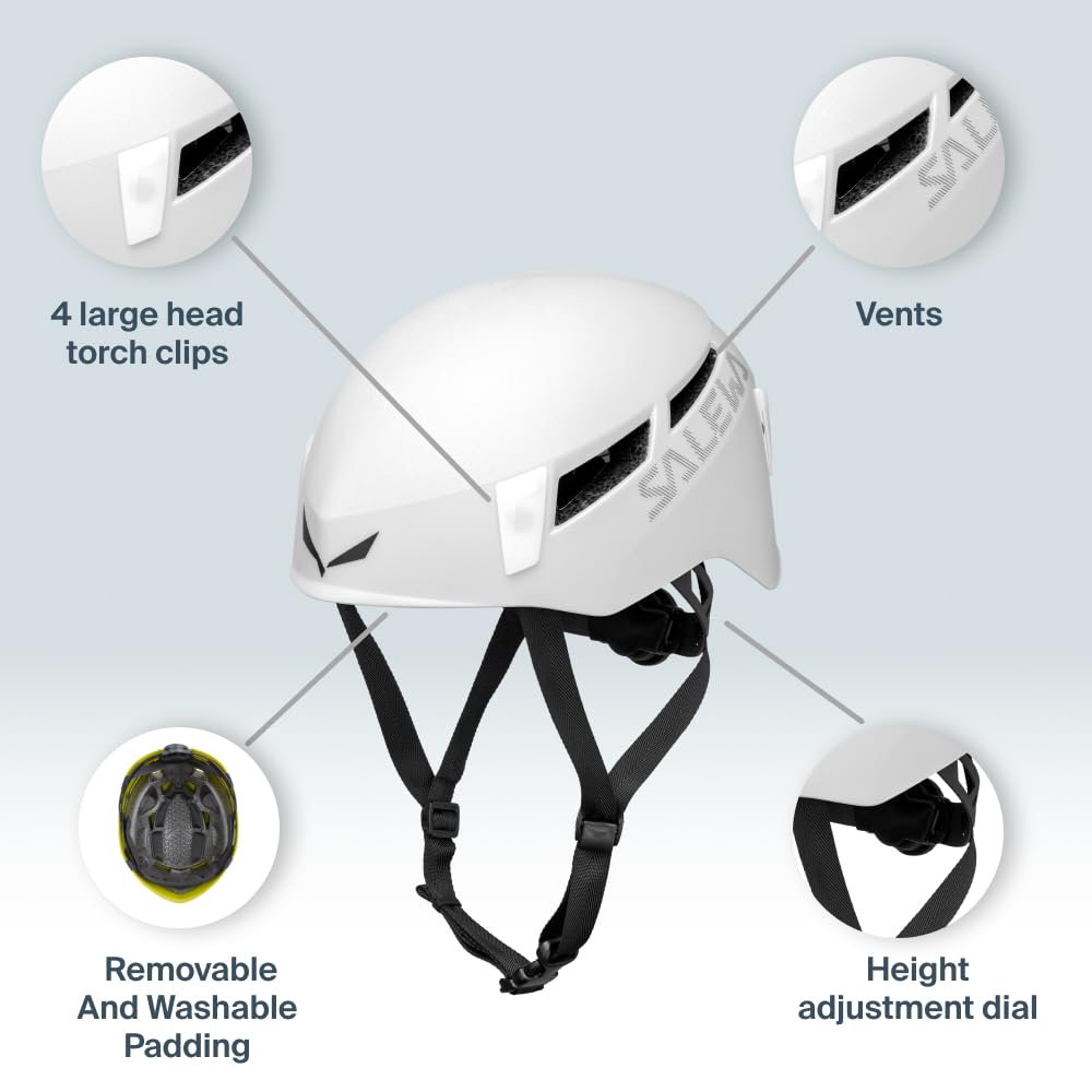 Salewa Pura Helmet, Dark Grey, S/M, Unisex
