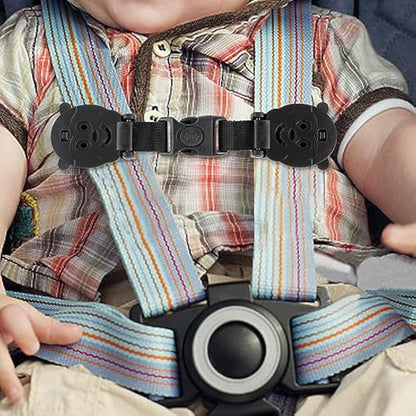 QOPAHI Car Seat Strap Anti Escape, Baby Harness Chest Clip Car Seat Safety Clip, Prevent Children/Kids Taking Their Arms Out of Child Car Seat/High Chairs/Strollers/Baby Reins2 Pack