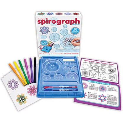 Spirograph Design Set | Create Amazing Endless Designs | 30 Pieces Set Including Precision Parts, Pens & Spiro-Putty | Creative Arts & Crafts Activity | for Ages 8+