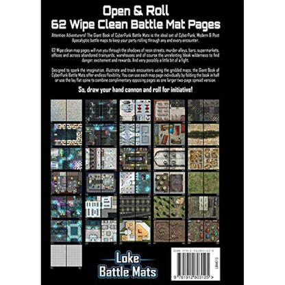 Loke Giant Book of Cyberpunk Battle Mats