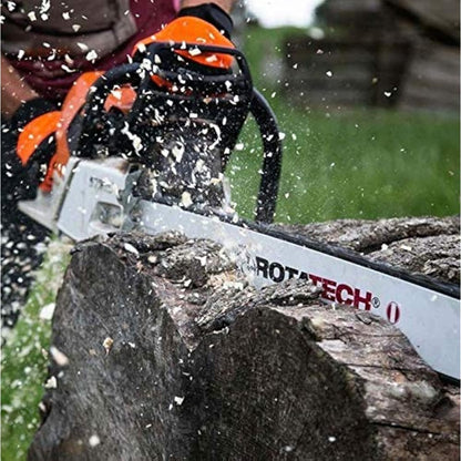 2 X 20 50cm Rotatech Chainsaw Chains .325" Pitch, .063" Gauge, 76 DL Drive Links. Compatible with Parker Brand Chainsaws