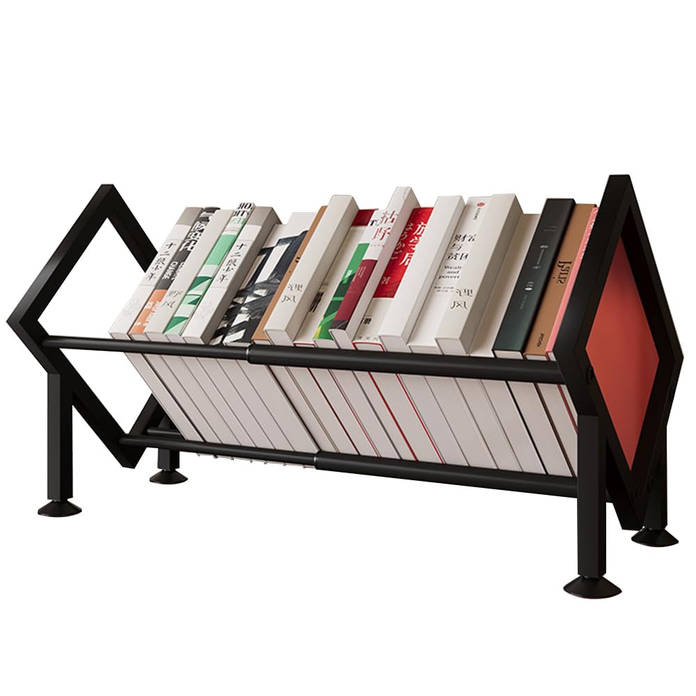 SINBINTA Expandable Tilting Bookcase (Black)