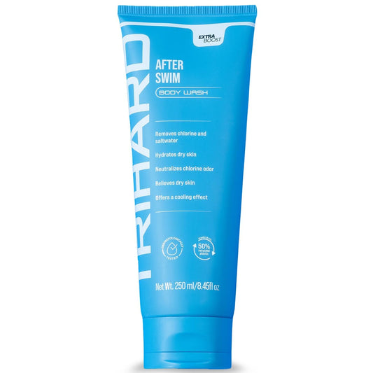 TRIHARD Elite Rejuvenation Body Wash | Advanced Chlorine & Saltwater Removal | Post-Swim Hydrating Formula