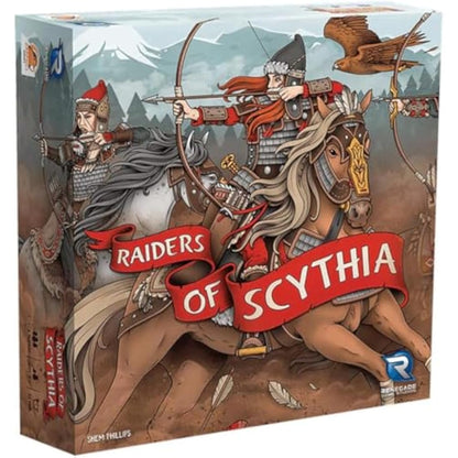 Renegade Game Studio | Raiders of Scythia | Board Game | Ages 12+ | 1-4 Players | 60-80 Minutes Playing Time, Multicolor