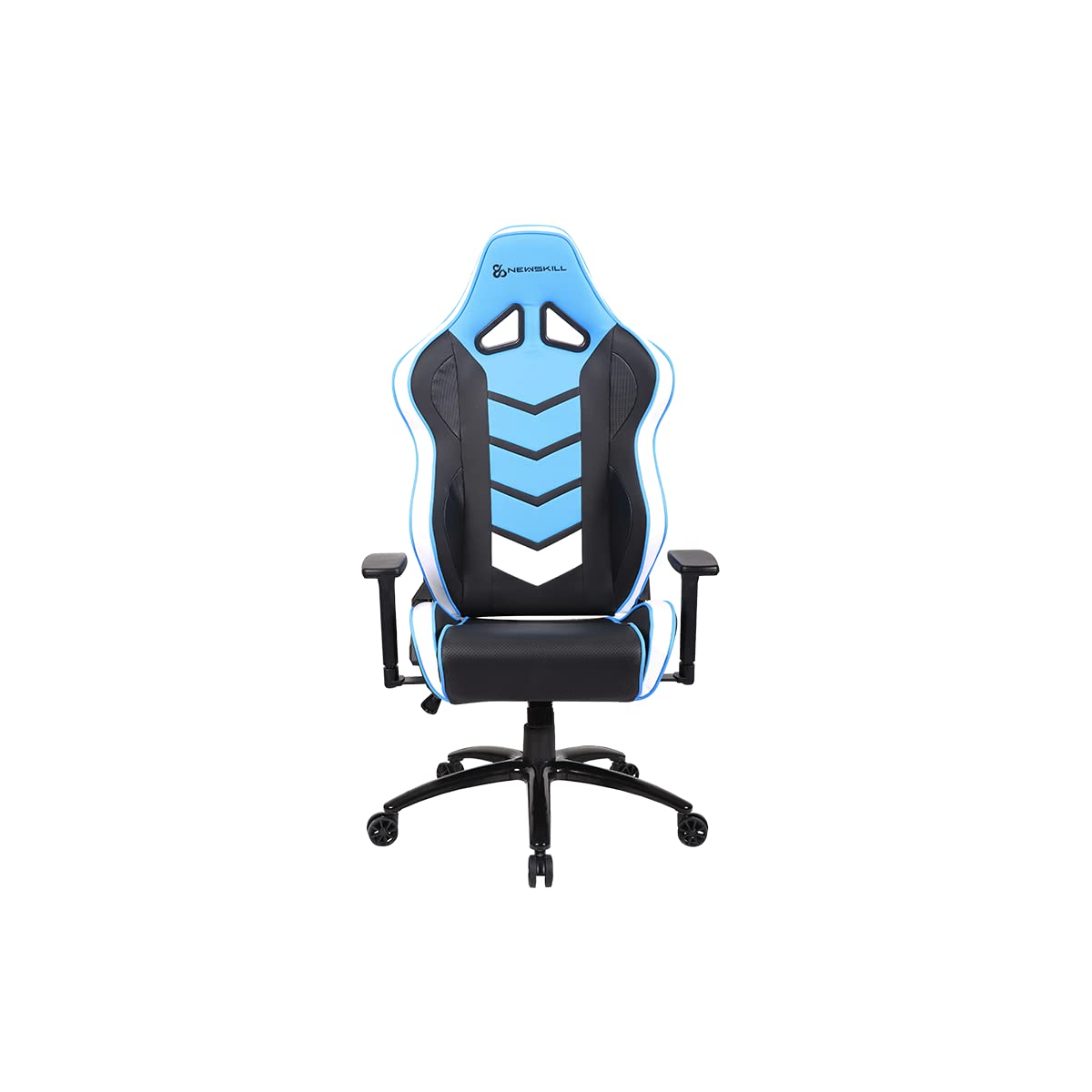 Newskill Kaidan Professional Reinforced Gaming Chair with Metal Frame (Back with 180 Degree Tilt Mechanism, 3D Armrests) - Blue
